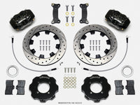 Wilwood Forged Dynalite Front Hat Kit 12.19in Drilled 2016-Up Mazda MX5 Miata w/ Lines