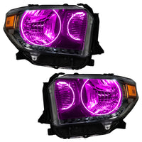 Oracle 14-17 Toyota Tundra SMD HL - Dual Halo Kit - ColorSHIFT w/ BC1 Controller