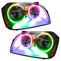 Oracle 05-07 Dodge Magnum SMD HL - Chrome - ColorSHIFT w/ 2.0 Controller