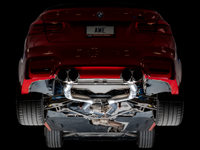 AWE Tuning BMW F8X M3/M4 SwitchPath Cat-Back Exhaust - Diamond Black Tips