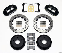 Wilwood Narrow Superlite 4R Rear Kit 12.88in Drilled 98-02 Camaro/Firebird