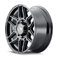 ION Type 146 20x9 / 8x170 BP / 18mm Offset / 125.2mm Hub Gloss Black Wheel