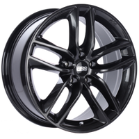 BBS SX 20x9 5x120 ET42 Crystal Black Wheel -82mm PFS/Clip Required