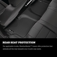 Husky Liners 20-24 Chevrolet Silverado 2500/3500HD DC WeatherBeater 2nd Seat Black Floor Liners