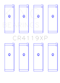 King Mitsubishi 4G91/4G92/4G93 16V XP - Series Performance Rod Bearing Set - Size STD