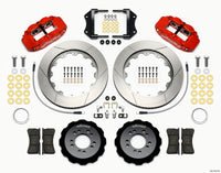 Wilwood Narrow Superlite 6R Front Hat Kit 14.00in Red 2013-Up Ford Focus ST w/ Lines