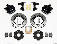 Wilwood Combination Parking Brake Rear Kit 11.00in Drilled Civic / Integra Drum 2.46 Hub Offset