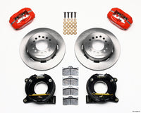 Wilwood Forged Dynalite P/S Park Brake Kit Red Chevy C-10 2.42 Offset 5-lug