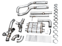 AWE Tuning 21+ Wrangler 392 Switchpath Cat-Back Exhaust- Quad BashGuards