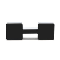 ORACLE Lighting Universal Illuminated LED Letter Badges - Matte Blk Surface Finish - H