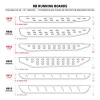 Go Rhino 15-20 Chevrolet Colorado Brackets for RB Running Boards