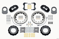 Wilwood Narrow Superlite 4R Front Hat Kit 12.88in Drilled 66-75 Ford Bronco Dana 30/44 w/Lines