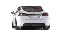 Rally Armor 21-26 Tesla Model S / S Plaid Black UR Mud Flap w/Red Logo