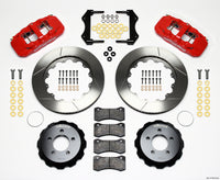 Wilwood AERO6 Front Hat Kit 14.25 Red 2006-10 Magnum/Challenger/Charger/300C