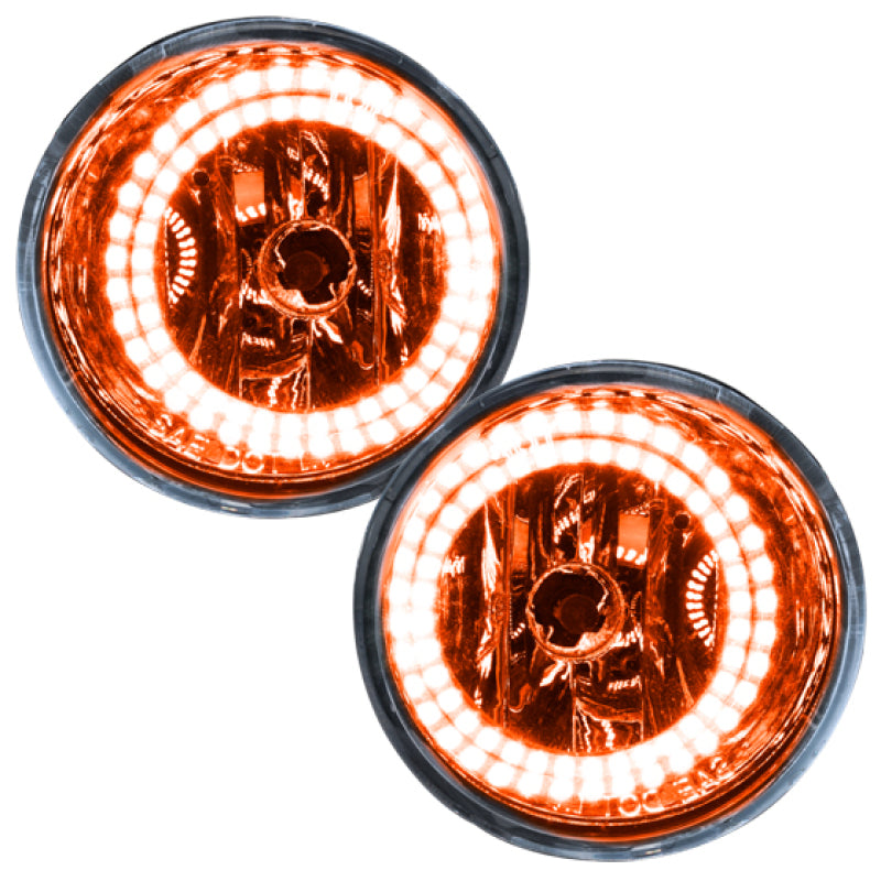 Oracle Lighting 04-15 Nissan Titan Pre-Assembled LED Halo Fog Lights -Amber