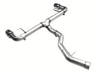AWE Tuning 19-23 BMW 330i / 21-23 BMW 430i Base G2X Track Edition Axle-Back Exhaust - Chrome Silver
