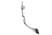 Corsa 2021-2025 Ford F-150 SuperCrew/6.5in Bed 5.0L V8 Xtreme Cat-Back Dual Side Exit-Black PVD