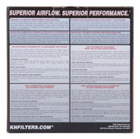 K&N Custom Racing Assembly - Round Tapered - Red 1.375in Neck Flange - 2.25in Over Height