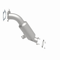 MagnaFlow Direct Fit Catalytic Converter 08-09 Subaru STi front OEM