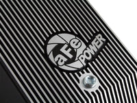 aFe Transmission Pan (Black); Ford Diesel Trucks 03-10 V8-6.0/6.4L (td)