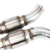 Kooks 14+ Chevy Corvette C7 3in x 3in GREEN Cat SS X-Pipe Kooks HDR Req