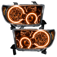 Oracle 07-11 Toyota Tundra Pre-Assembled Headlights - Black Housing - w/ BC1 Controller