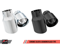 AWE Tuning Ford Focus ST Touring Edition Cat-Back Exhaust - Non-Resonated - Chrome Silver Tips