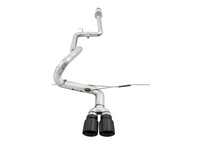 AWE Tuning Ford Focus ST Track Edition Cat-Back Exhaust - Diamond Black Tips