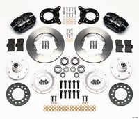 Wilwood Dynapro Dust-Boot Front Kit 11.00in 1965-1969 Mustang Disc & Drum Spindle