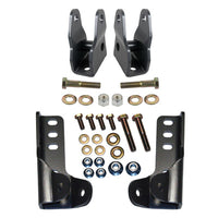 Synergy 07-18 Jeep Wrangler JK/JKU Front Lower Shock Extension Brackets
