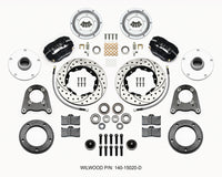 Wilwood Forged Dynalite-M Front Kit 10.75in Drilled 1950-1955 MG-TD/TF