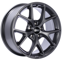 BBS SR 18x8 5x120 ET44 Satin Grey Wheel -82mm PFS/Clip Required