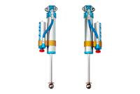 King Shocks 97-06 Jeep Wrangler TJ Rear 2.5 Dia Piggy Hose Res Shock 0-2in Lift w/Adjuster (Pair)