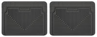 Husky Liners 12-13 Dodge Ram/88-09 Toyota 4Runner Heavy Duty Black 2nd Row Floor Mats