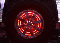 Oracle LED Illuminated Wheel Ring 3rd Brake Light - Red