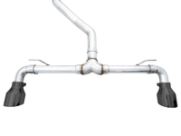 AWE Tuning 2022 VW GTI MK8 Track Edition Exhaust - Diamond Black Tips