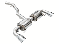 AWE Tuning 19-23 BMW 330i / 21-23 BMW 430i Base G2X Touring Axle-Back Exhaust - Chrome Silver