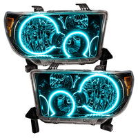 Oracle 07-11 Toyota Tundra Pre-Assembled Headlights - Black Housing - w/ BC1 Controller