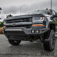 Westin 16-19 Chevy/GMC Silverado/Sierra 1500 Pro-Mod Front Bumper - Textured Black