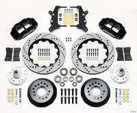 Wilwood Narrow Superlite 6R Front Hub Kit 14.00in Drilled 60-68 Ford / Mercury Full Size / Galaxie