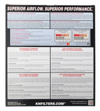 K&N 10 Chevy Camaro 3.6/6.2L Drop In Air Filter