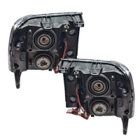 Oracle Lighting 07-13 GMC Sierra Pre-Assembled LED Halo Headlights - Blue