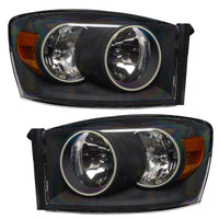 Oracle 07-08 Dodge Ram SMD HL - Black - ColorSHIFT