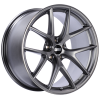 BBS CI-R 20x10.5 5x120 ET35 Platinum Silver Polished Rim Protector Wheel -82mm PFS/Clip Required