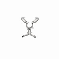 MagnaFlow 13 Chevy Camaro V8 6.2L S/C Quad Split Rear Exit Cat Back Perf Exhaust