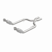 MagnaFlow Direct Fit Catalytic Converter Tru-X Assy 05 Mustang GT