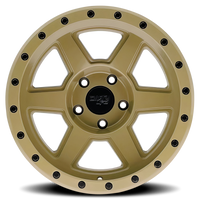 Dirty Life 9315 Compound 17x9 / 6x139.7 BP / -12mm Offset / 106mm Hub Desert Sand Wheel