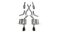 Corsa 2011-2024 Dodge Durango 5.7L V8 Black Sport Dual Rear Cat-Back Exhaust