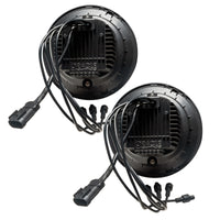 ORACLE Lighting 0718 Jeep Wrangler JK Oculus 7in ColorSHIFT Bi-LED Projector Headlights