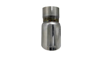 Corsa Single Universal 2.5in Inlet / 3in Outlet Polished Pro-Series Tip Kit